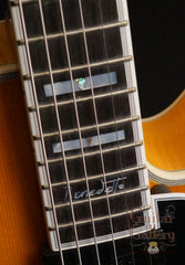 Guild Benedetto archtop fretboard detail