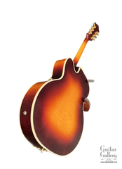 Guild X-700 sunburst archtop glam shot back