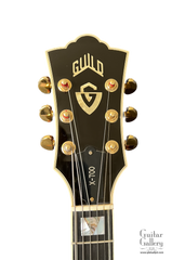 Guild X-700 sunburst archtop headstock