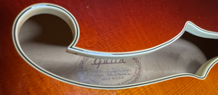 Guild X-700 sunburst archtop interior label