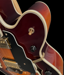 Guild X-700 sunburst archtop toggle switch
