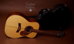 Hewett Brazilian rosewood D guitar with case