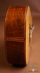 Hewett Brazilian rosewood D guitar end