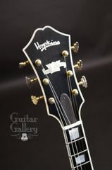 Hopkins Monarch archtop headstock