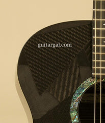 RainSong Graphite Guitars Guitar: Black Ice Graphite Black Ice Jumbo