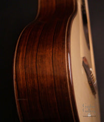 Indian Hill 00 guitar side detail
