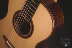 Indian Hill 00 guitar upper bout