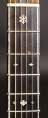 Ryan Abbey Parlor Guitar fretboard