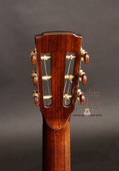 Ryan Abbey Parlor Guitar headstock