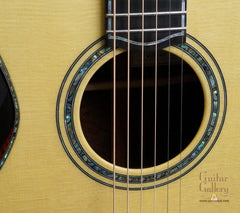 Ryan Abbey Parlor Guitar rosette