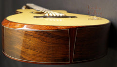 Ryan Abbey Parlor Guitar bevel