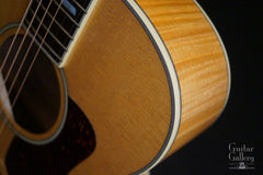 John Walker Ruby Elite guitar detail