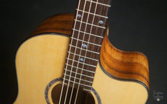 Langejans Koa guitar at Guitar Gallery
