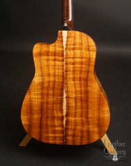 Langejans Koa guitar 5A back