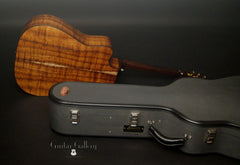 Langejans Koa guitar case