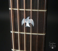 Langejans Koa guitar dove inlay