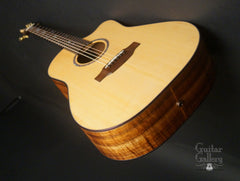 Langejans Koa guitar end