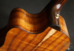 Langejans Koa guitar heel