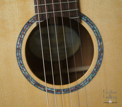 Langejans Koa guitar double rosette