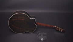 Klein Brazilian rosewood acoustic guitar glam shot back