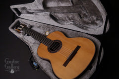 Wingert classical guitar inside case