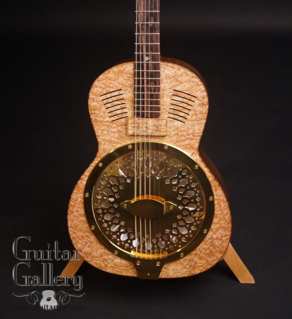 Turner Marrakech resonator guitar Bubinga top