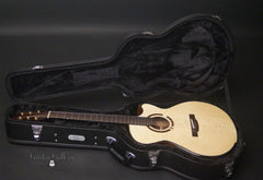 Kinnaird OMc Westcoast guitar inside case