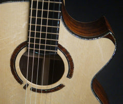Kinnaird OMc Westcoast guitar rosette
