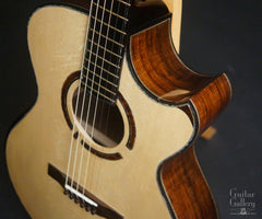 Kinnaird OMc Westcoast guitar detail