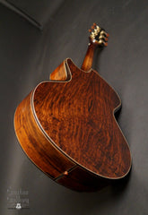Kinnaird OMc Westcoast guitar beautiful back