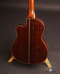 Kirk Sand Jazz guitar cocobolo back