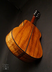 Kostal 00 Koa guitar back