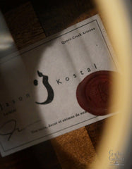 Kostal 00 guitar label