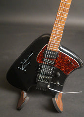 Klein black headless electric guitar
