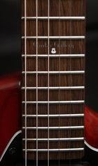 Steve Klein electric guitar fretboard