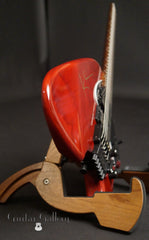 Red Steve Klein electric guitar