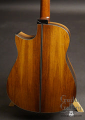 Kostal Mod D cutaway guitar back