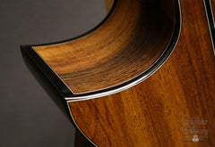 Kostal Mod D cutaway guitar cutaway back