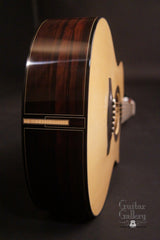 Kostal OMc Celebes Ebony guitar end view