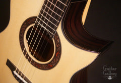 Kostal OMc Celebes Ebony guitar cutaway