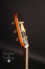 used Kraut custom guitar headstock side view
