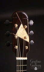 Kraut fan fret guitar headstock