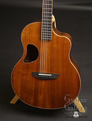 Madagascar rosewood McPherson guitar front