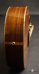 McPherson MG-4.5 Madagascar rosewood guitar end