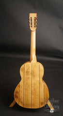 Fylde Single Malt Whiskey Barrel guitar back full