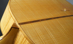 Lowden F35 guitar back