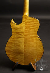 Marchione archtop guitar flame maple back