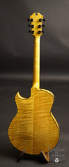 Marchione archtop guitar back full view