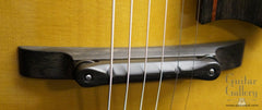 Marchione archtop guitar bridge