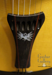 Marchione archtop guitar custom tailpiece
